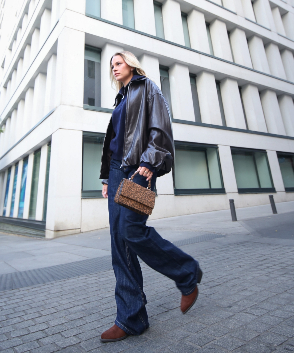 Bolso asa fiesta print animal image number null